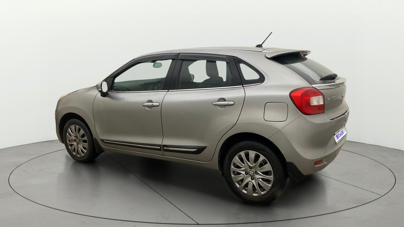 2017 Maruti Baleno ZETA CVT PETROL 1.2, Petrol, Automatic, 93,016 km, Left Back Diagonal