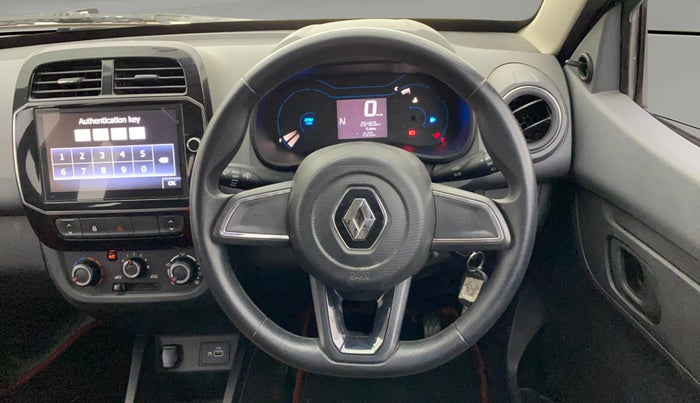 2021 Renault Kwid RXT 1.0 AMT (O), Petrol, Automatic, 26,469 km, Steering Wheel Close Up