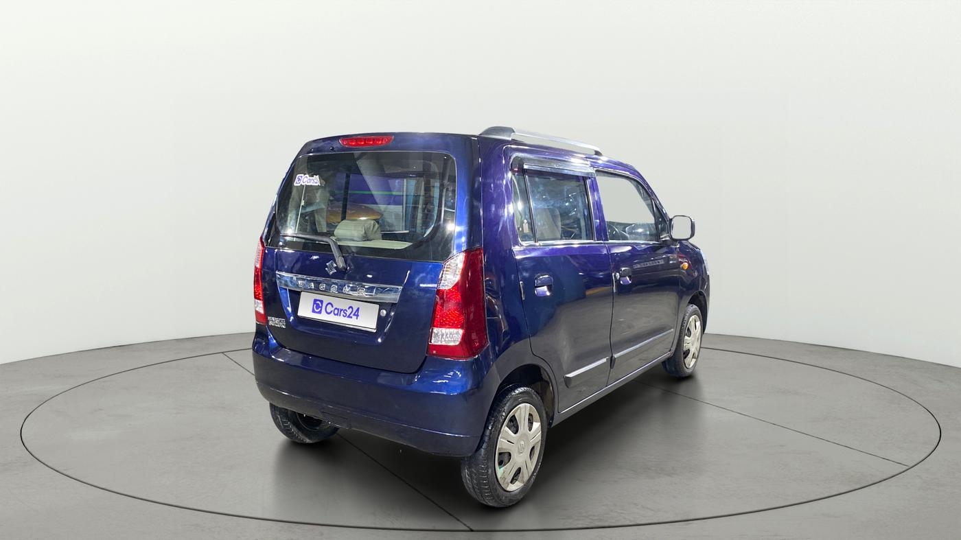 2018 Maruti Wagon R 1.0 VXI, Petrol, Manual, 31,438 km, Right Back Diagonal