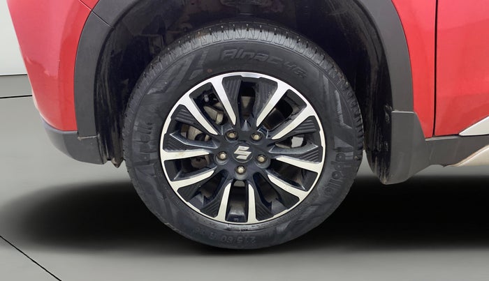 2022 Maruti Vitara Brezza ZXI PLUS, Petrol, Manual, 25,072 km, Left Front Wheel