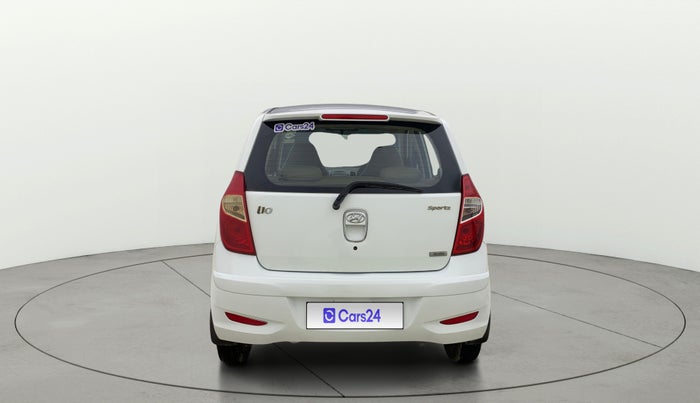 2013 Hyundai i10 SPORTZ 1.2 AT, CNG, Automatic, 60,870 km, Back/Rear