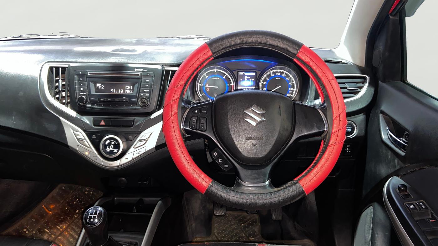 2016 Maruti Baleno ZETA DIESEL 1.3, Diesel, Manual, 68,780 km, Steering Wheel Close Up