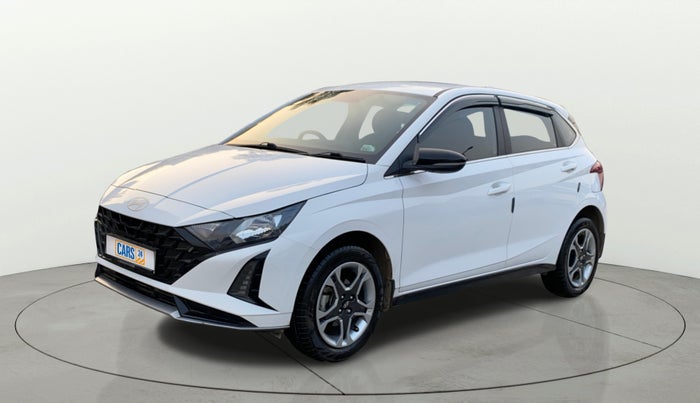 2025 Hyundai NEW I20 SPORTZ 1.2 IVT, Petrol, Automatic, 8,856 km, Left Front Diagonal
