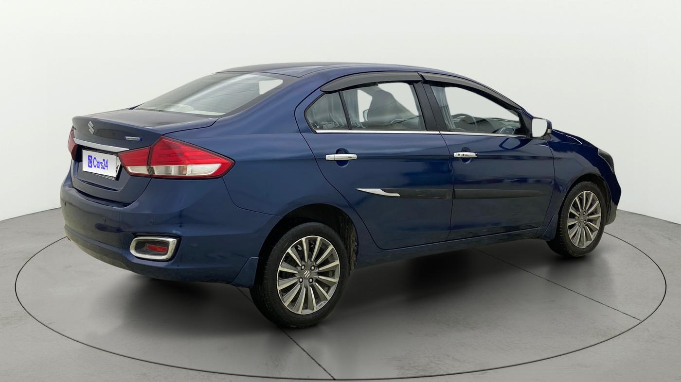 2018 Maruti Ciaz ALPHA  AT 1.5 SHVS PETROL, Petrol, Automatic, 64,071 km, Right Back Diagonal