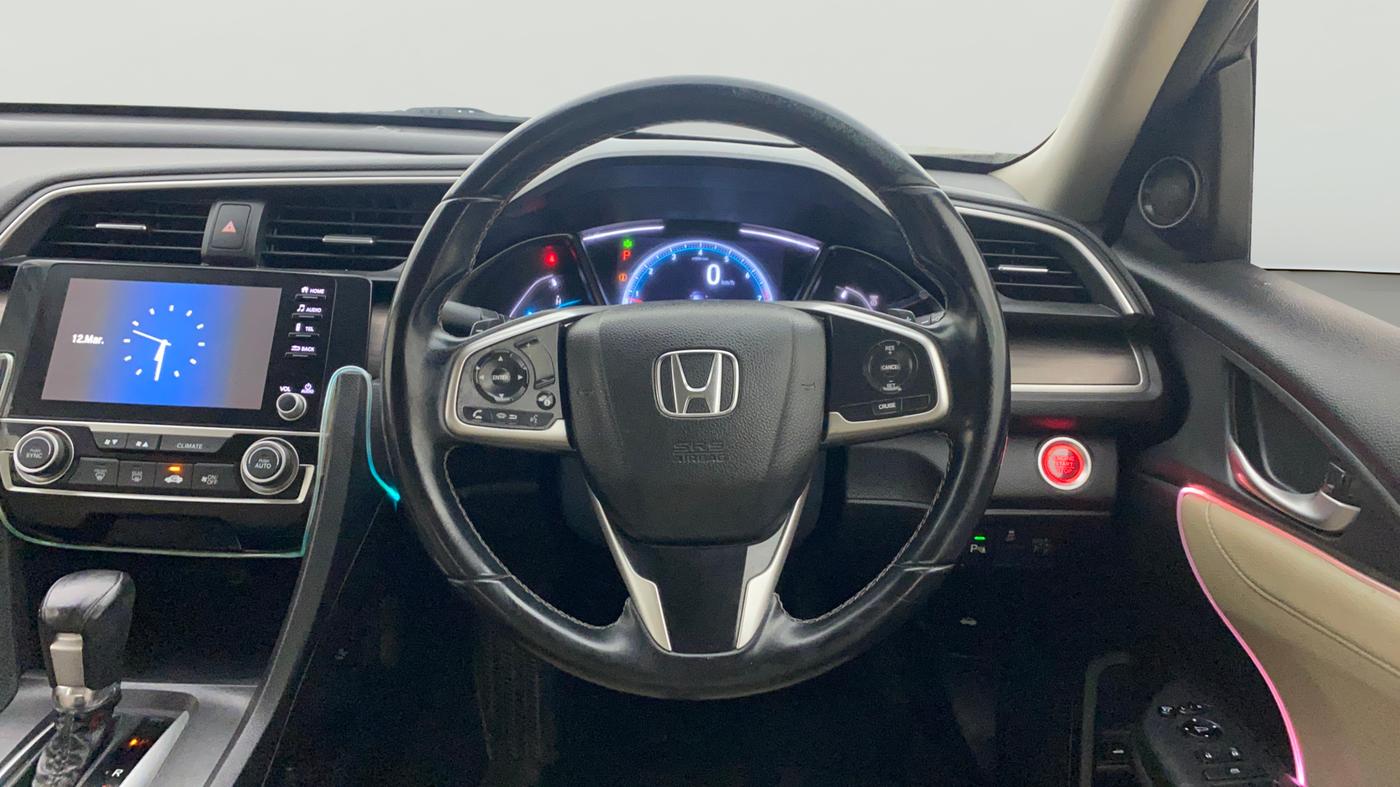 2019 Honda Civic 1.8L I-VTEC ZX CVT, Petrol, Automatic, 44,164 km, Steering Wheel Close Up