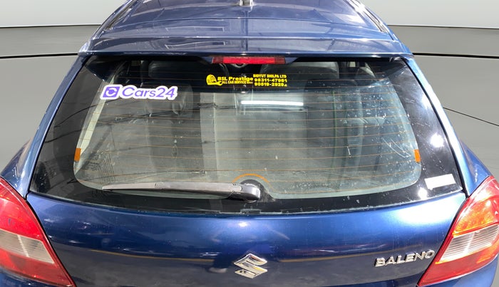 2018 Maruti Baleno DELTA PETROL 1.2, Petrol, Manual, 62,554 km, Rear Windshield