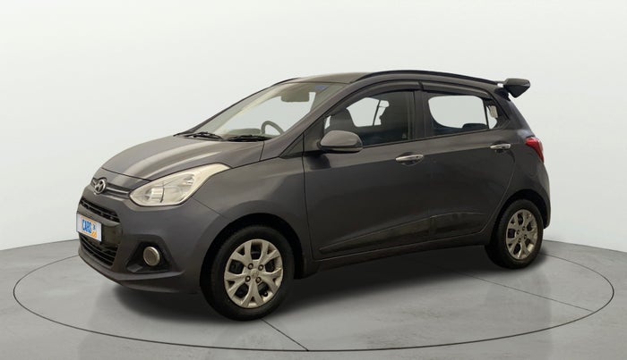 2014 Hyundai Grand i10 SPORTZ 1.2 KAPPA VTVT, Petrol, Manual, 41,802 km, Left Front Diagonal