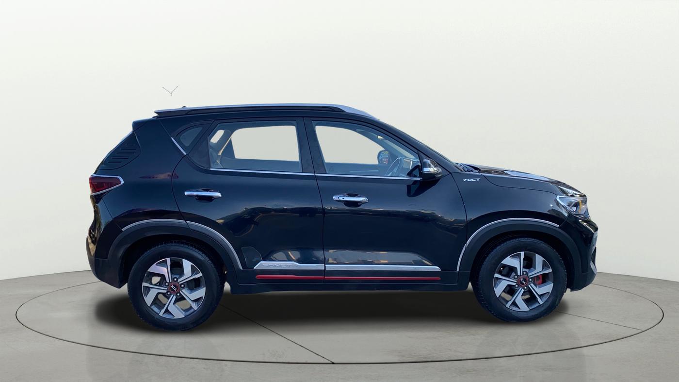 2020 KIA SONET GTX PLUS 1.0 DCT, Petrol, Automatic, 56,786 km, Right Side View