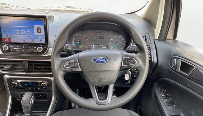 2019 Ford Ecosport TREND + 1.5L PETROL AT, Petrol, Automatic, 64,389 km, Steering Wheel Close Up