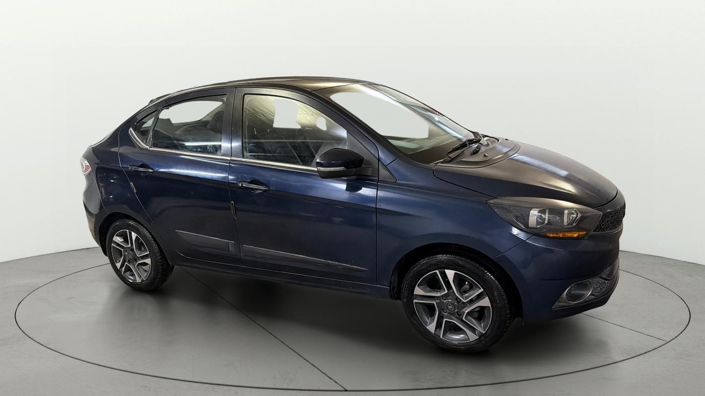 2019 Tata TIGOR XZA PLUS PETROL, CNG, Automatic, 33,431 km, Right Front Diagonal