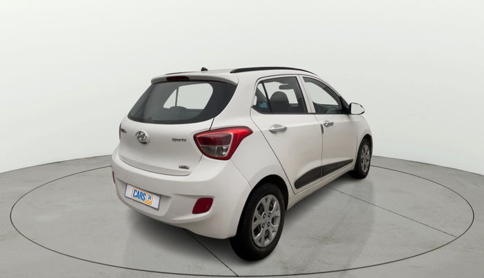 2014 Hyundai Grand i10 SPORTZ 1.2 KAPPA VTVT, Petrol, Manual, 99,524 km, Right Back Diagonal