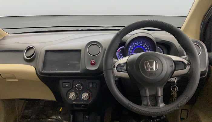 2015 Honda Amaze 1.2L I-VTEC S, Petrol, Manual, 67,359 km, Steering Wheel Close Up