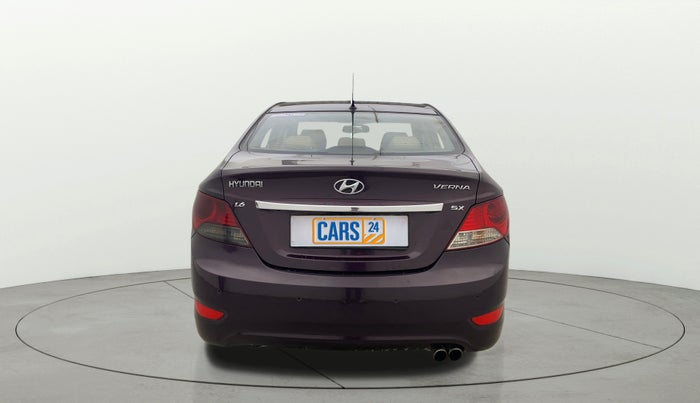 2012 Hyundai Verna FLUIDIC 1.6 CRDI SX OPT, Diesel, Manual, 88,909 km, Back/Rear