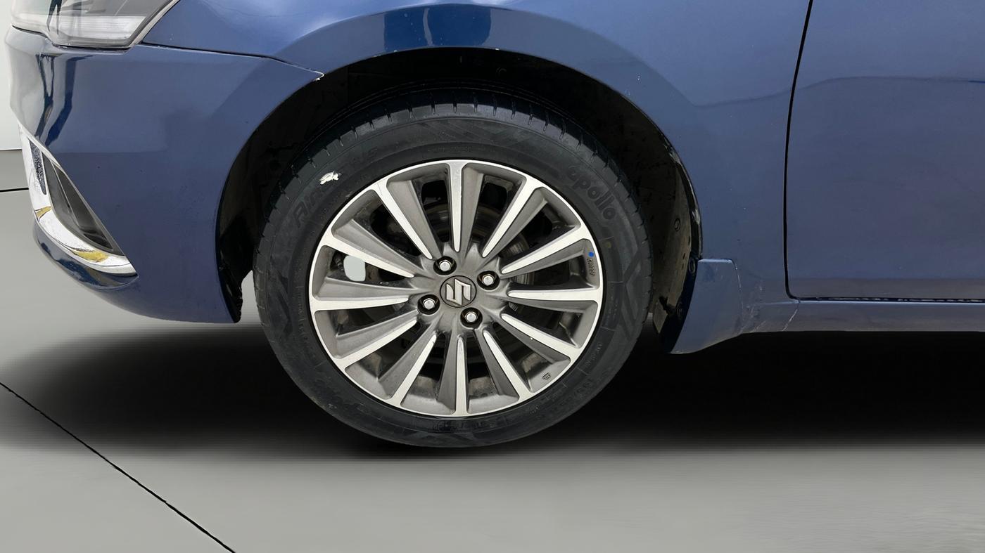 2019 Maruti Ciaz ALPHA  AT 1.5 SHVS PETROL, Petrol, Automatic, 56,065 km, Left Front Wheel