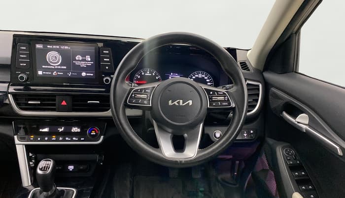 2021 KIA SELTOS HTK PLUS 1.5 IMT, Petrol, Manual, 52,799 km, Steering Wheel Close Up