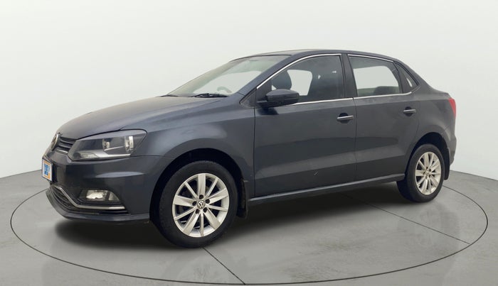 2017 Volkswagen Ameo HIGHLINE1.5L, Diesel, Manual, 1,30,721 km, Left Front Diagonal