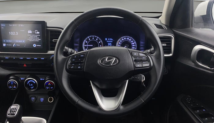 2021 Hyundai VENUE SX 1.0 TURBO IMT, Petrol, Manual, 56,076 km, Steering Wheel Close Up