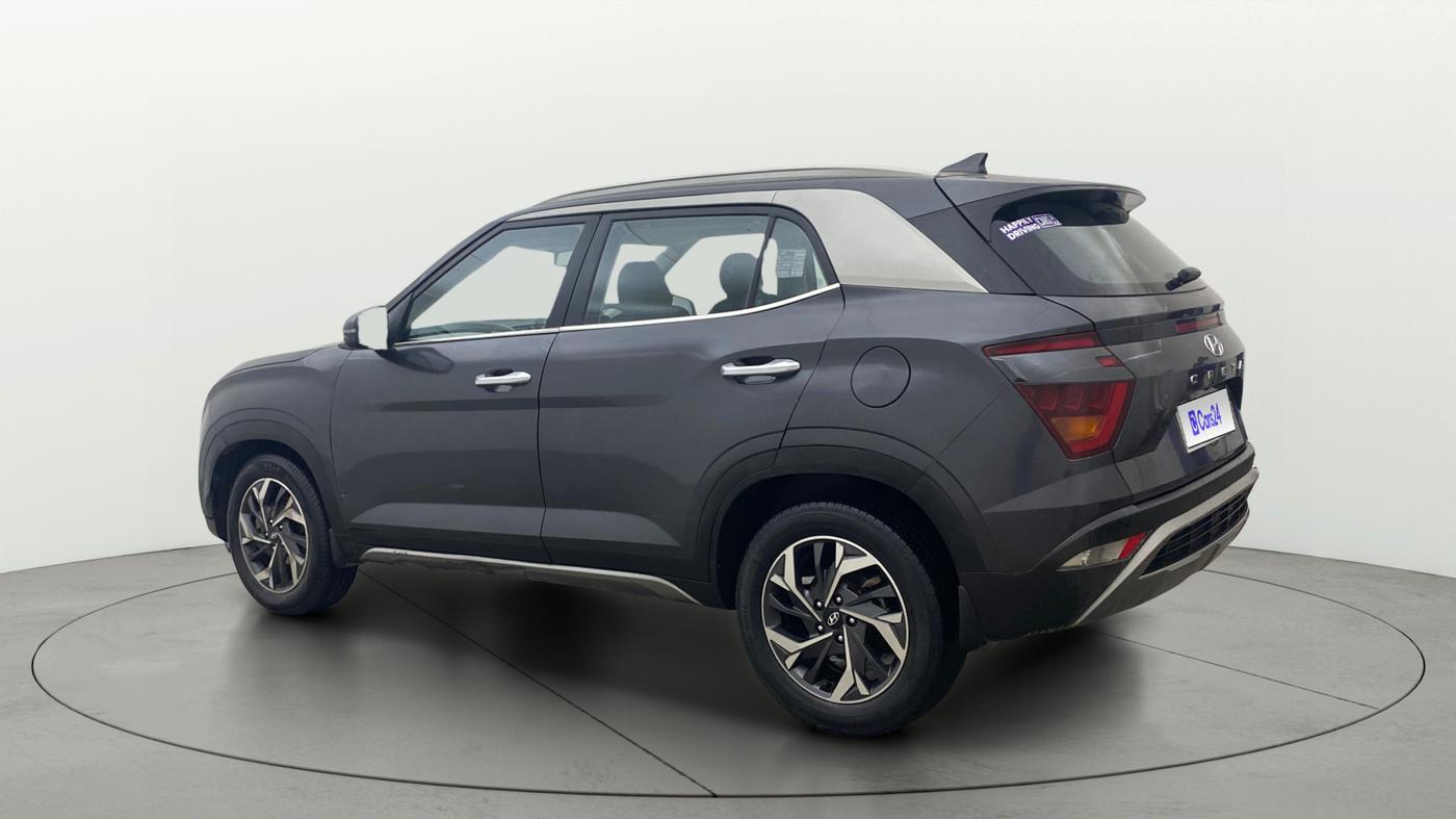 2021 Hyundai Creta SX (O) AT 1.5 DIESEL, Diesel, Automatic, 96,676 km, Left Back Diagonal