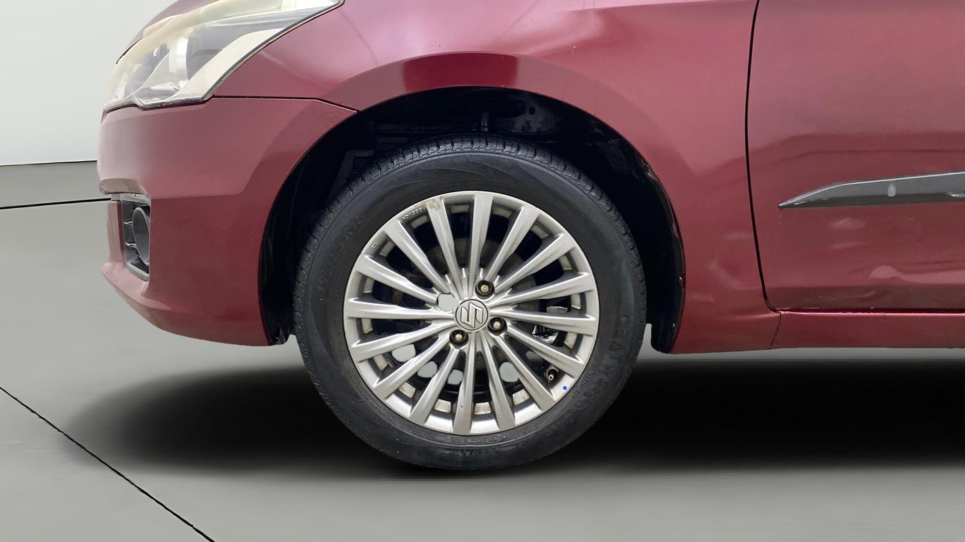 2017 Maruti Ciaz ALPHA  AT 1.4  PETROL, Petrol, Automatic, 81,455 km, Left Front Wheel