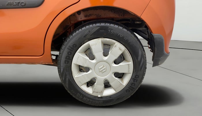 2017 Maruti Alto K10 VXI (O) AMT, Petrol, Automatic, 52,170 km, Left Rear Wheel