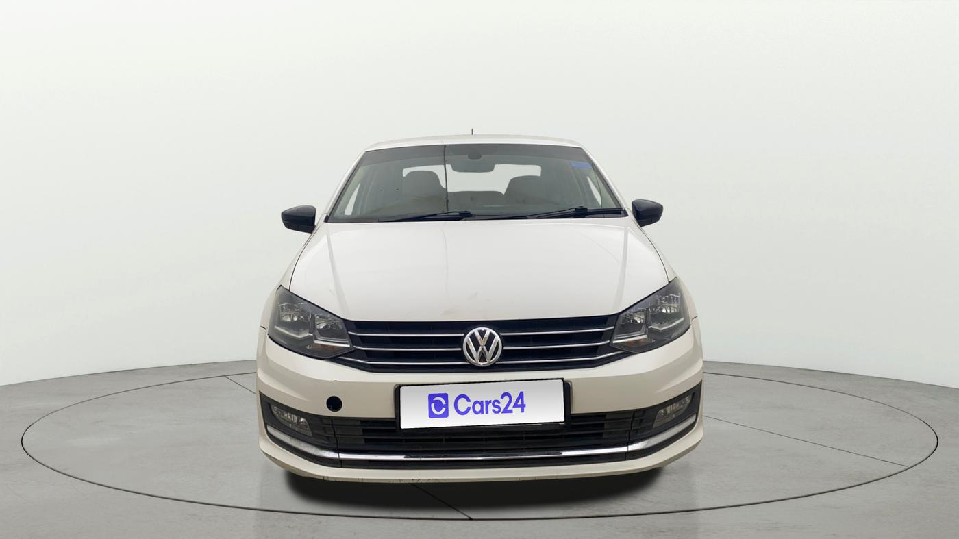2019 Volkswagen Vento HIGHLINE PLUS 1.2 AT 16 ALLOY, Petrol, Automatic, 65,345 km, Front