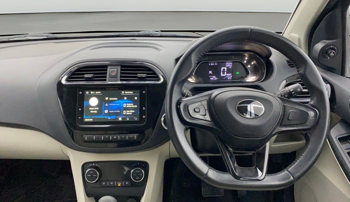 2024 Tata TIGOR XZA Plus iCNG , CNG, Automatic, 42,000 km, Steering Wheel Close Up