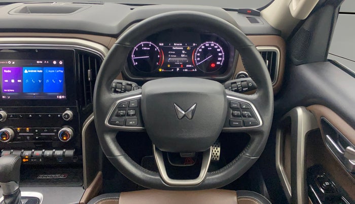 2023 Mahindra SCORPIO-N Z8 PETROL AT 7 STR, Petrol, Automatic, 25,348 km, Steering Wheel Close Up