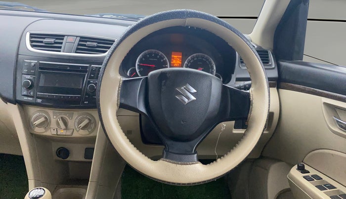 2015 Maruti Swift Dzire VXI, Petrol, Manual, 85,119 km, Steering Wheel Close Up