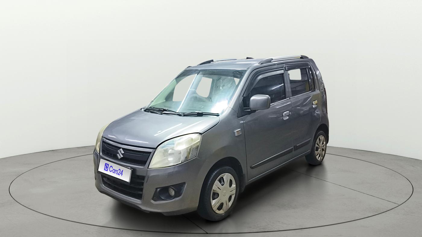2017 Maruti Wagon R 1.0 VXI, Petrol, Manual, 1,17,308 km, Left Front Diagonal