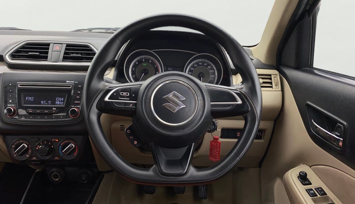 2020 Maruti Dzire VXI, Petrol, Manual, 1,23,412 km, Steering Wheel Close Up