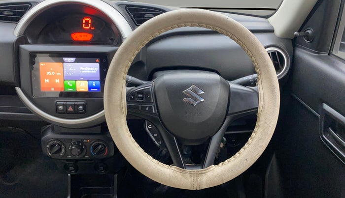 2020 Maruti S PRESSO VXI+, Petrol, Manual, 46,775 km, Steering Wheel Close Up