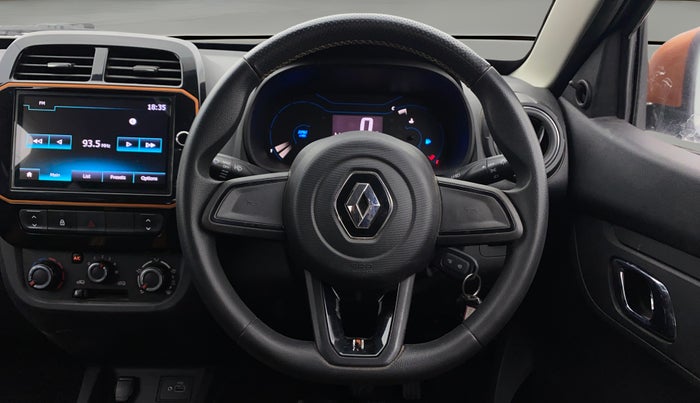 2021 Renault Kwid CLIMBER 1.0 AMT (O), Petrol, Automatic, 42,723 km, Steering Wheel Close Up