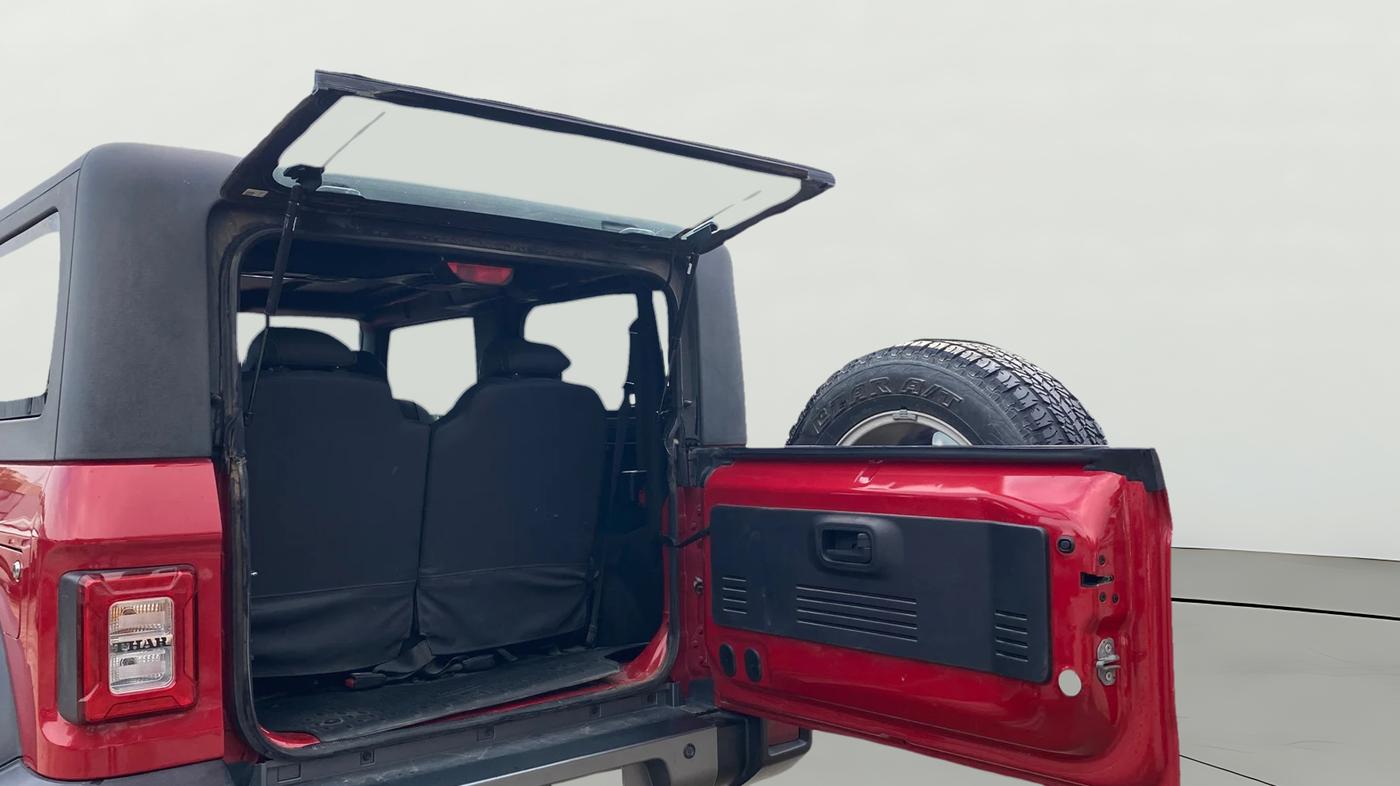 2021 Mahindra Thar LX HT PETROL 4WD MT, Petrol, Manual, 27,387 km, Boot Door Open