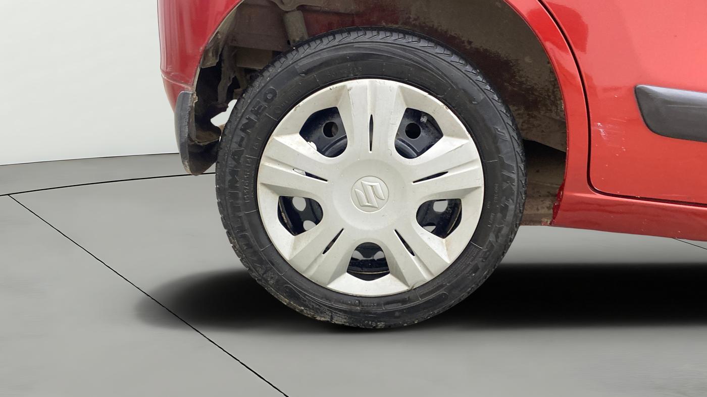 2017 Maruti Wagon R 1.0 VXI, Petrol, Manual, 62,321 km, Right Rear Wheel