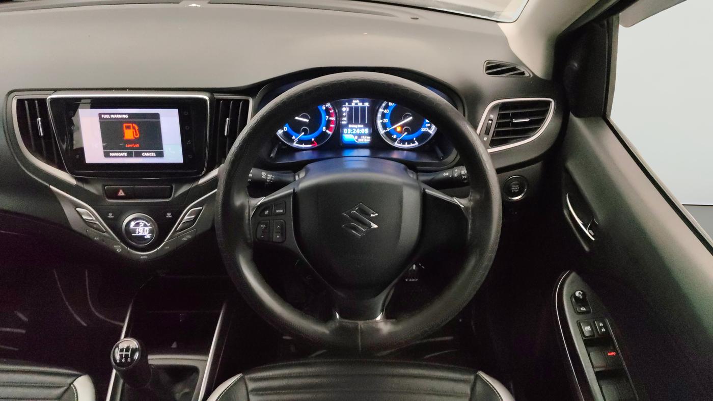 2021 Maruti Baleno ZETA PETROL 1.2, Petrol, Manual, 23,616 km, Steering Wheel Close Up