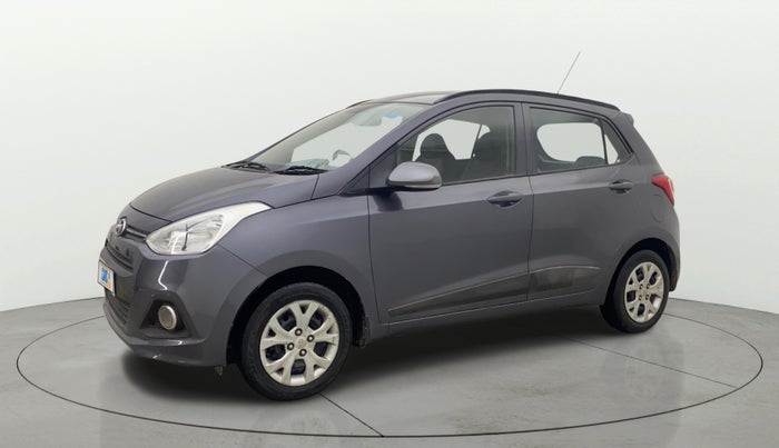 2016 Hyundai Grand i10 SPORTZ 1.2 KAPPA VTVT, Petrol, Manual, 79,534 km, Left Front Diagonal
