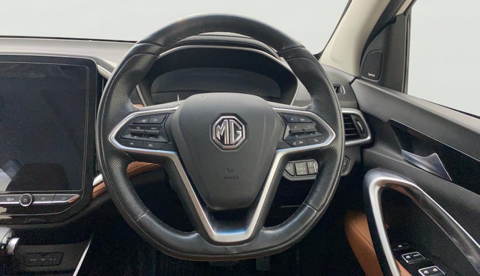 2020 MG HECTOR PLUS SHARP 1.5 PETROL TURBO DCT 6-STR, Petrol, Automatic, 47,294 km, Steering Wheel Close Up