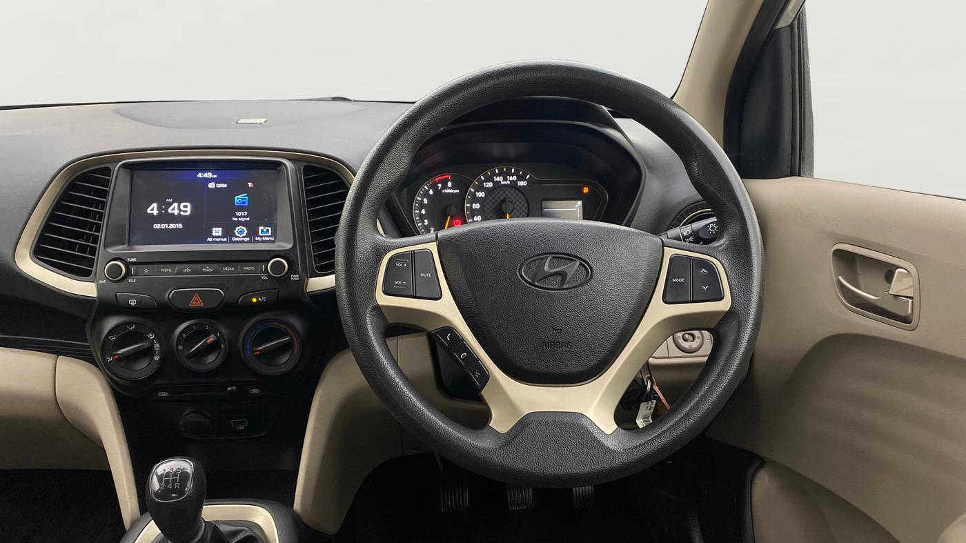 2019 Hyundai NEW SANTRO SPORTZ MT, Petrol, Manual, 57,502 km, Steering Wheel Close Up