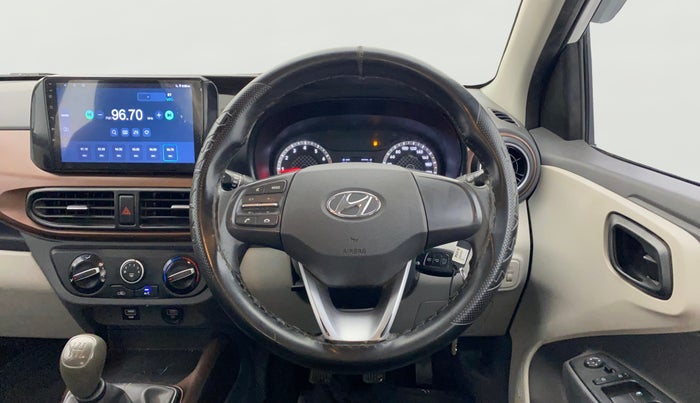 2022 Hyundai AURA S 1.2 CNG, CNG, Manual, 91,342 km, Steering Wheel Close Up