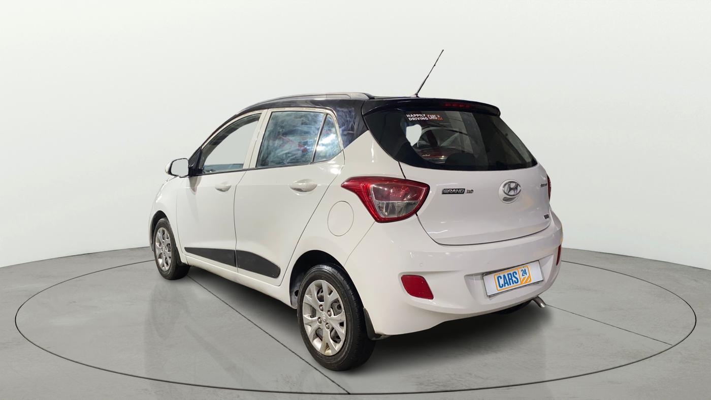 2016 Hyundai Grand i10 SPORTZ 1.2 KAPPA VTVT, Petrol, Manual, 67,042 km, Left Back Diagonal