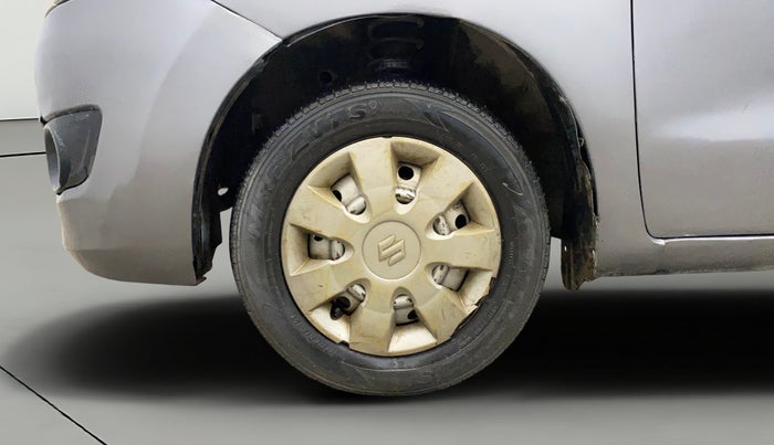 2014 Maruti Wagon R 1.0 LXI, Petrol, Manual, 73,950 km, Left Front Wheel