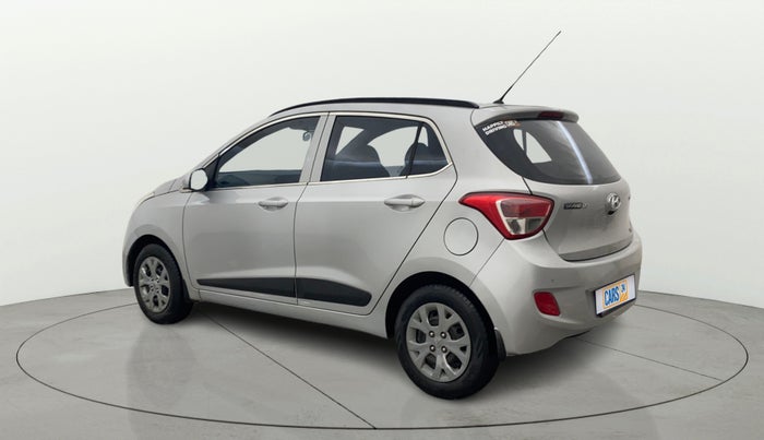 2016 Hyundai Grand i10 SPORTZ 1.2 KAPPA VTVT, Petrol, Manual, 77,525 km, Left Back Diagonal