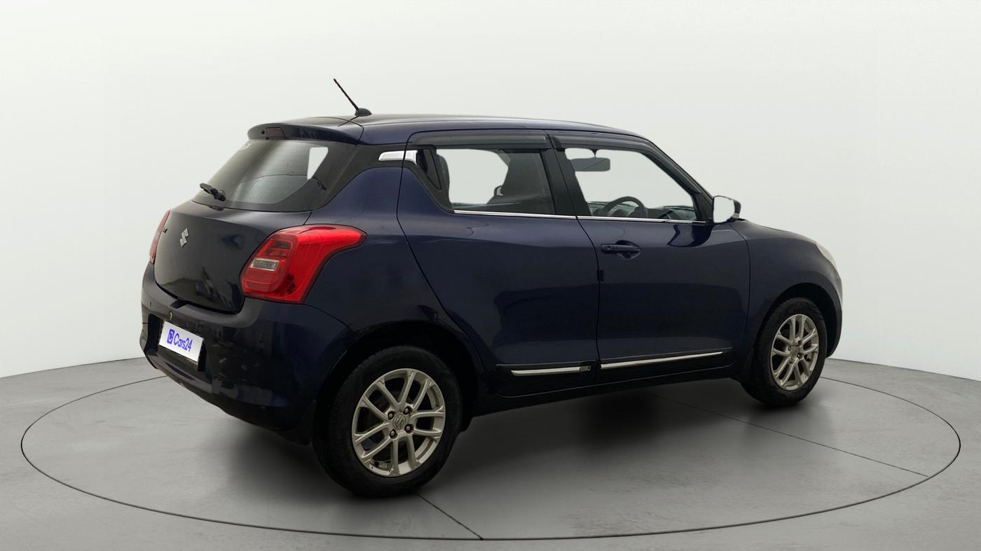 2018 Maruti Swift ZXI AMT, Petrol, Automatic, 1,18,478 km, Right Back Diagonal
