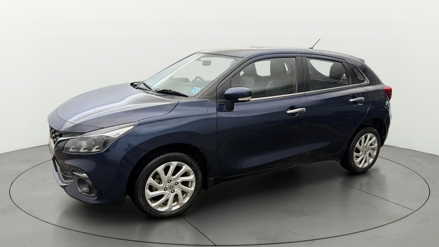 2022 Maruti Baleno ZETA 1.2 AGS, Petrol, Automatic, 64,321 km, Left Front Diagonal