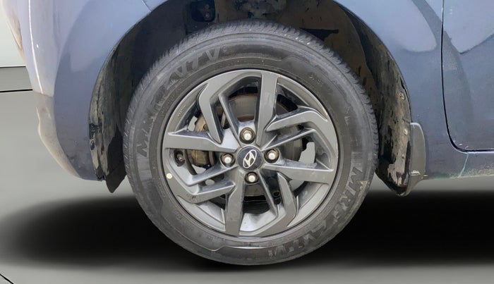 2020 Hyundai GRAND I10 NIOS SPORTZ AMT 1.2 KAPPA VTVT, Petrol, Automatic, 1,33,572 km, Left Front Wheel