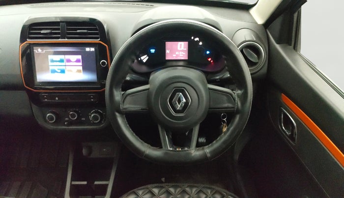 2020 Renault Kwid CLIMBER 1.0 AMT (O), Petrol, Automatic, 65,147 km, Steering Wheel Close Up