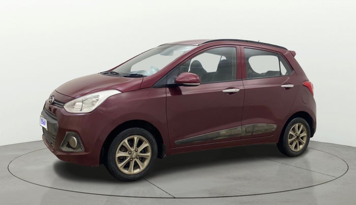 2015 Hyundai Grand i10 ASTA (O) 1.2 KAPPA VTVT, Petrol, Manual, 1,15,614 km, Left Front Diagonal