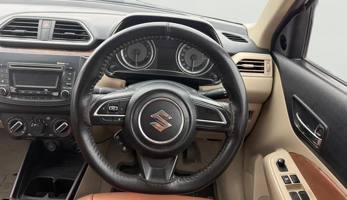 2017 Maruti Dzire VXI, Petrol, Manual, 40,331 km, Steering Wheel Close Up
