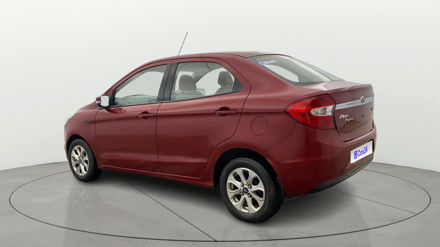 2018 Ford Figo Aspire TITANIUM 1.2 PETROL, Petrol, Manual, 61,440 km, Left Back Diagonal