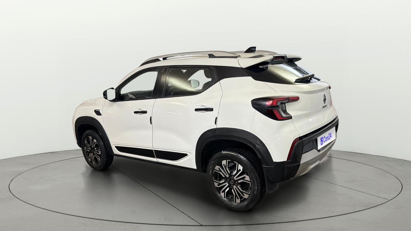 2023 Renault Kiger RXZ AMT, Petrol, Automatic, 21,819 km, Left Back Diagonal